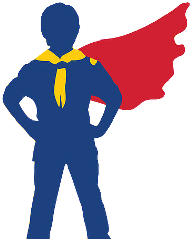 Cub Scout Packs Come In All Shapes And Sizes - Cub Scout Superhero (383x486)