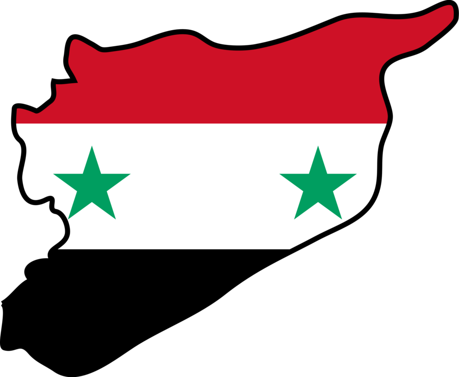 More Like Five Races Under One Union By Hillfighter - Syria Flag Drawing (900x739)