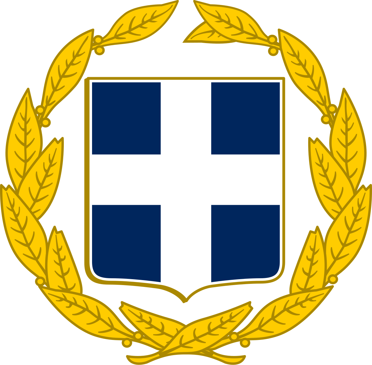 Hellenic Armed Forces - Military Coat Of Arms (1200x1178)