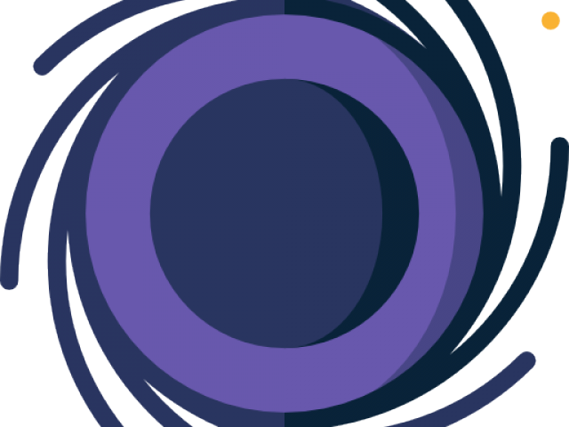 Black Hole Clipart - Circle (640x480)