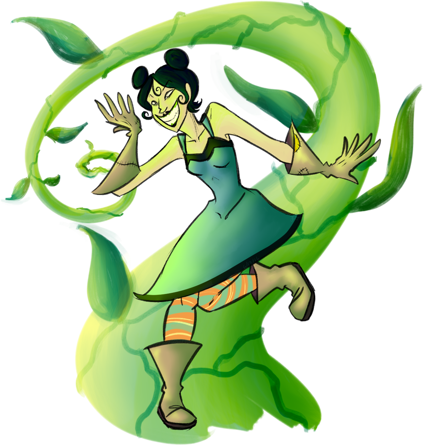I Just Keep Drawing Her In Uncomfortable Poses By Flip-coin - Cartoon (871x918)