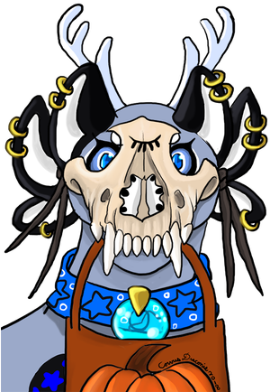 Halloween Draw For Free Upgrade Comission Rafflehappy - Halloween Draw For Free Upgrade Comission Rafflehappy (300x443)