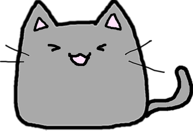 Cat - Happy - Cartoon (631x429)