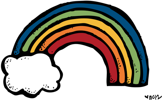Rainbow Clip Art Melonheadz (552x337)