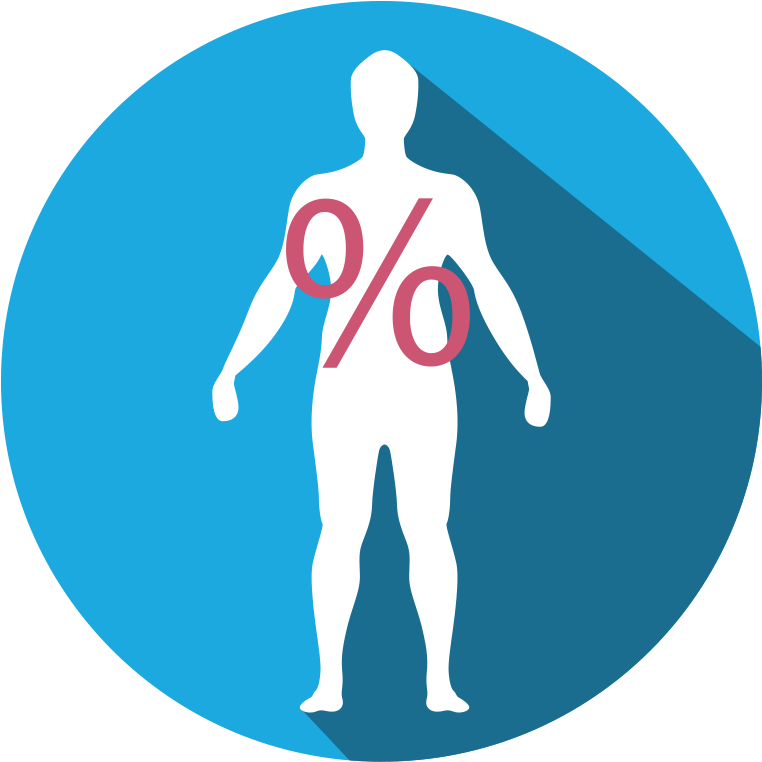 Body Fat Percentage - Illustration (808x808)