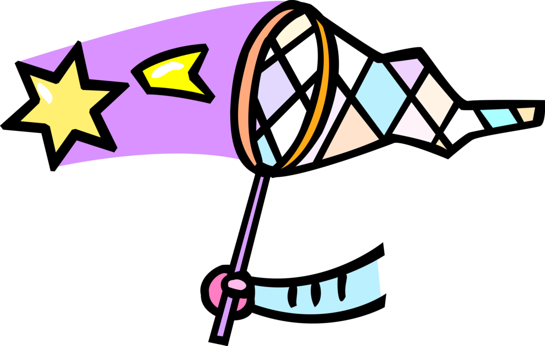 Clip Art Transparent Stock Falling Star With Butterfly - Clip Art Transparent Stock Falling Star With Butterfly (1101x700)