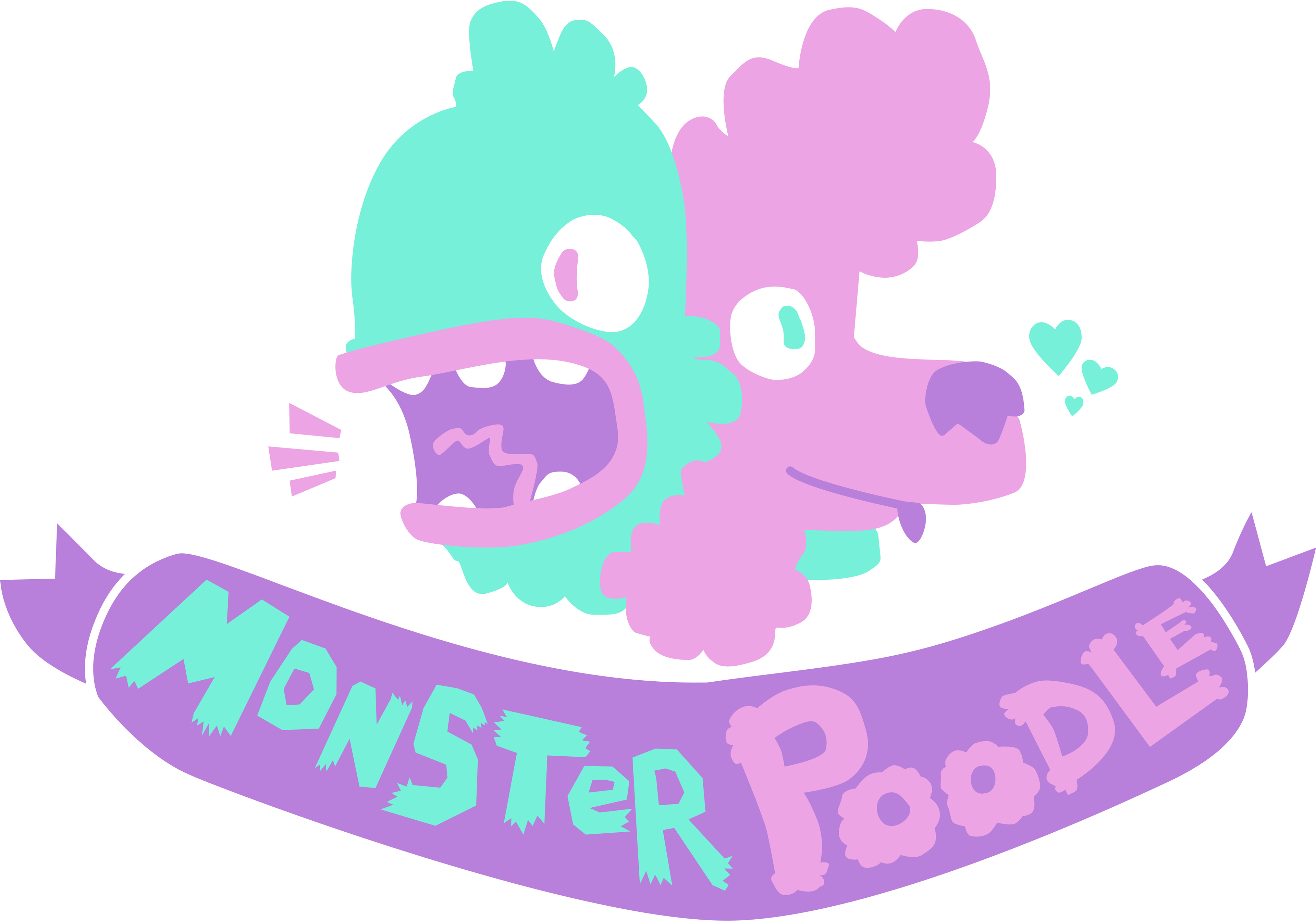 Monster Poodle - Monster Poodle (3840x2697)