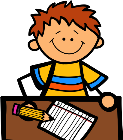 This Is Best Kids Writing Clipart - Kid Writing Png (574x480)