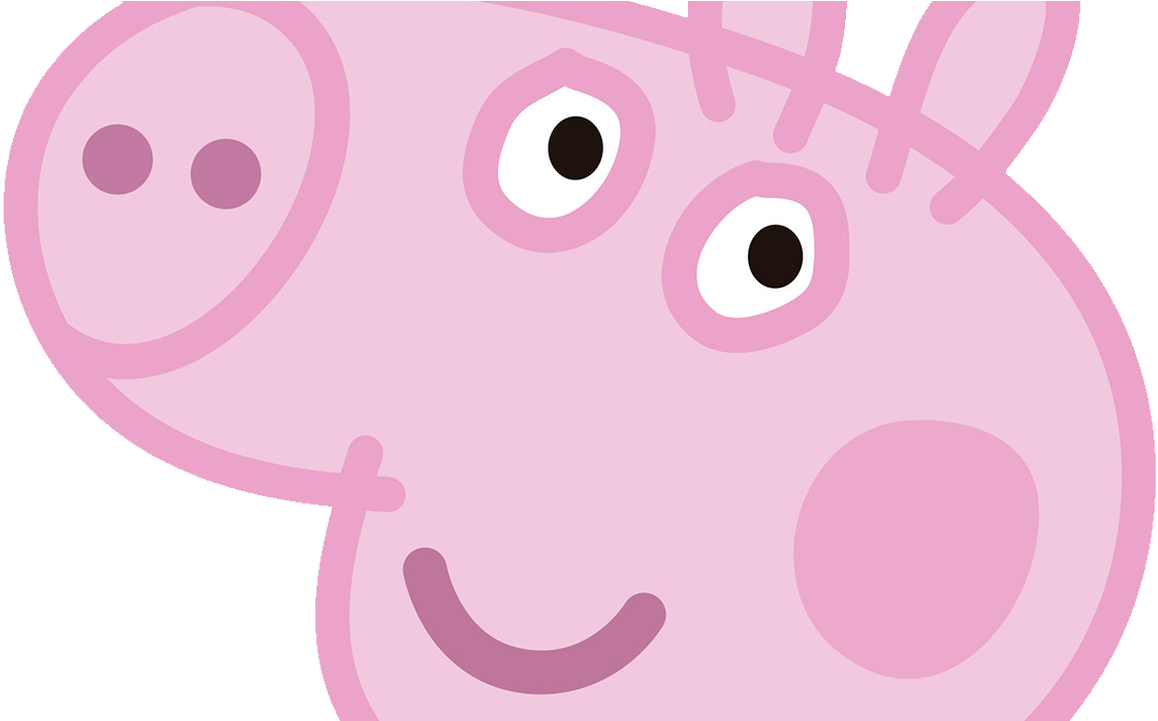 Peppa Pig George Pig 05 Birthday Party - Cabeza De George Pig (1280x720)