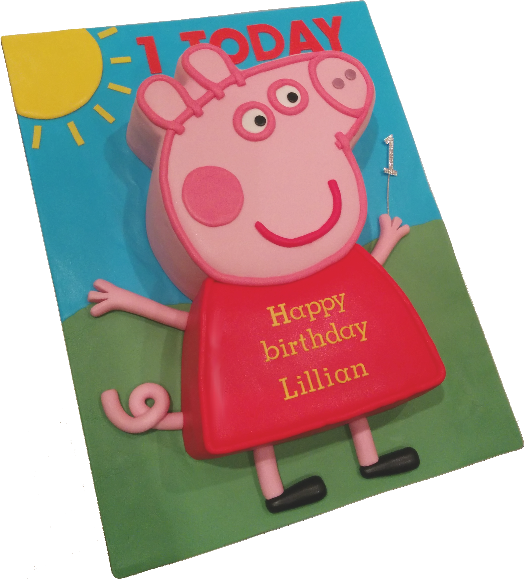 Peppa Pig Original Cropped Lighter - Cartoon (2120x2344)