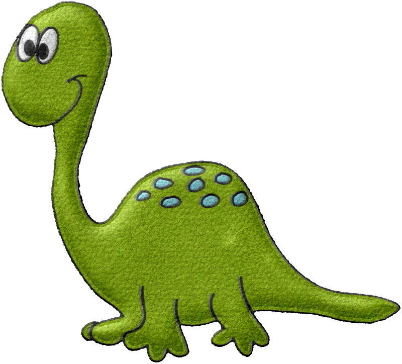 Dinosaurs Clipart Dinosaur 2nd Birthday - Cartoon (800x724)