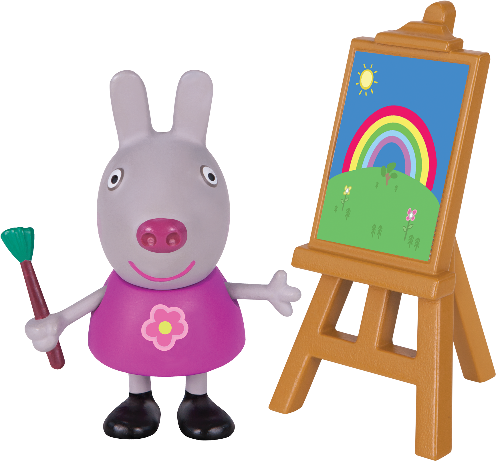 Donkey Peppa Pig (1829x1697)