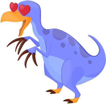 Archaeologist Ice Age Dinosaur Messages Sticker-2 - Cartoon (408x408)