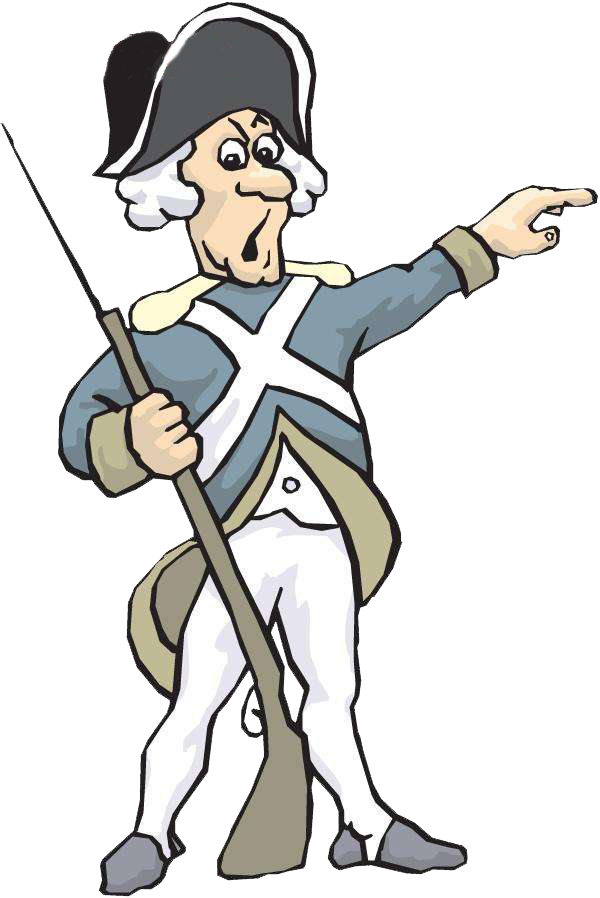 Soldiers Clipart American Revolution - Revolutionary War Soldier Clipart (600x898)