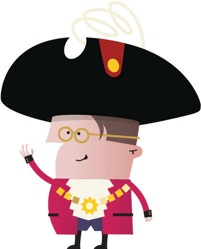 London Boroughs - New Year 2019 Png Cartoon (500x500)