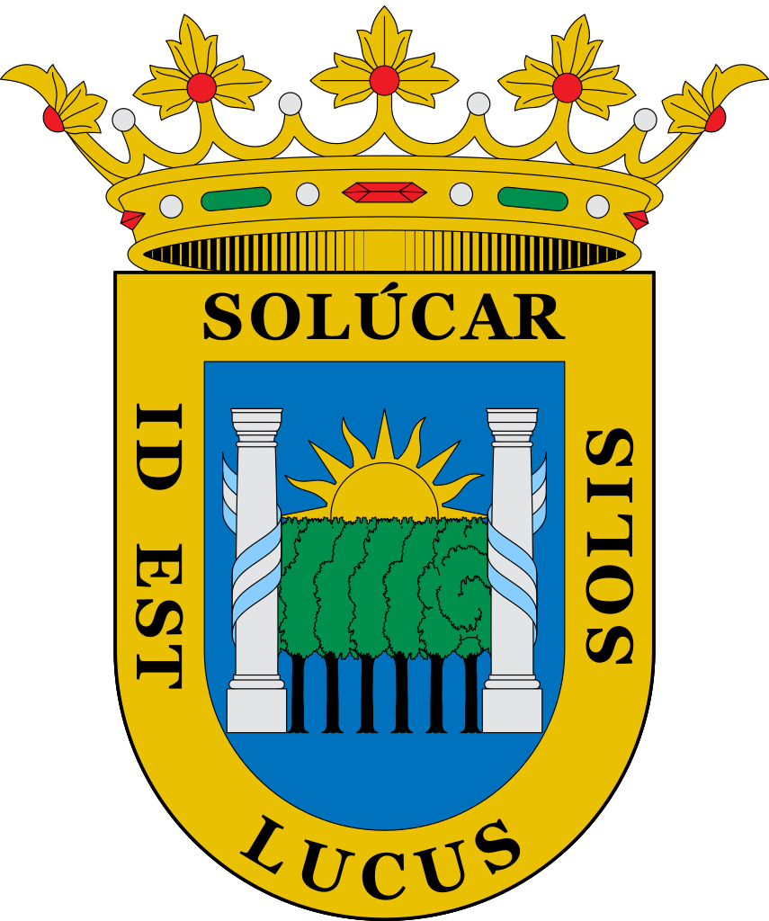 Escudo De Sanlúcar La Mayor - Ayuntamiento De Espartinas (855x1024)