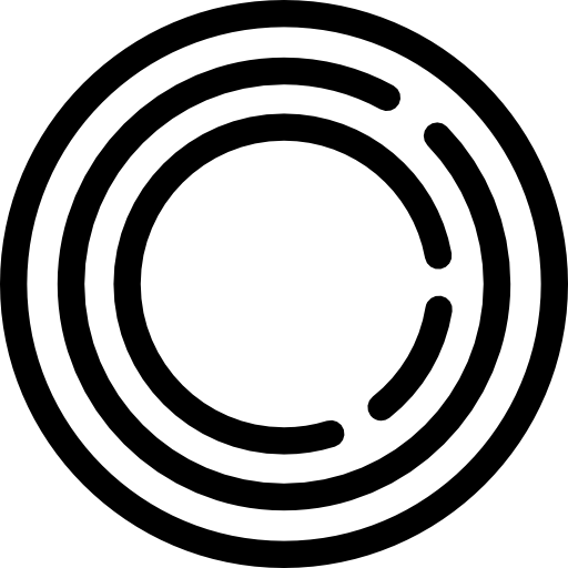 Ultimate Frisbee Rules Clip Art - Black And White Frisbee Clipart (512x512)