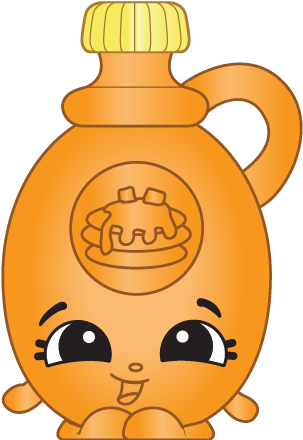 Mavis Maple Syrup - De Shopkins En Couleur (576x495)