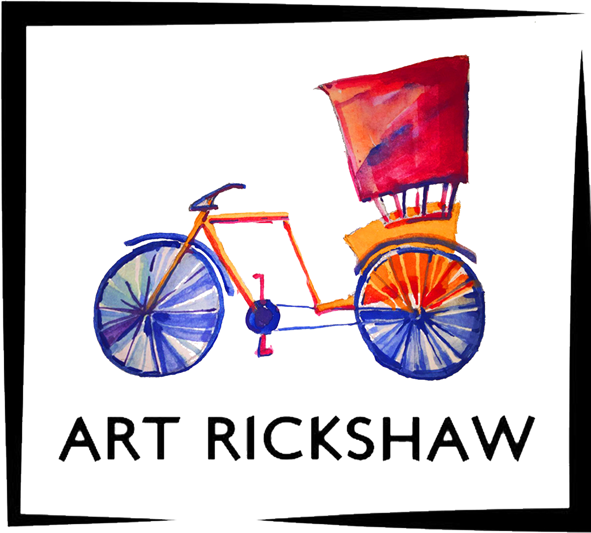 Art Rickshaw Logo Transparent - Art Rickshaw (1308x1176)