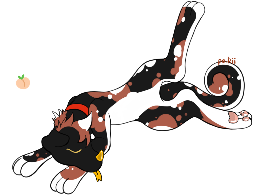 Long Boi Do A Snooze [prize Art] By Po-kii - Cartoon (1005x795)