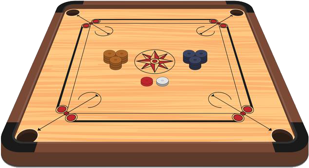 Carrom Board Png Background - Carrom Board Clipart (762x490)
