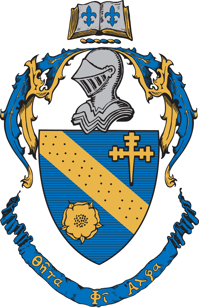 Henna Art - Theta Phi Alpha Shield (800x1236)