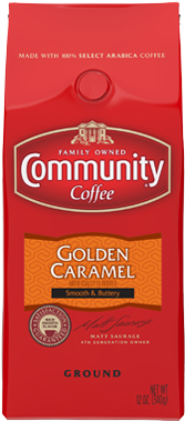 Ground Golden Caramel Coffee - Chocolate (600x400)