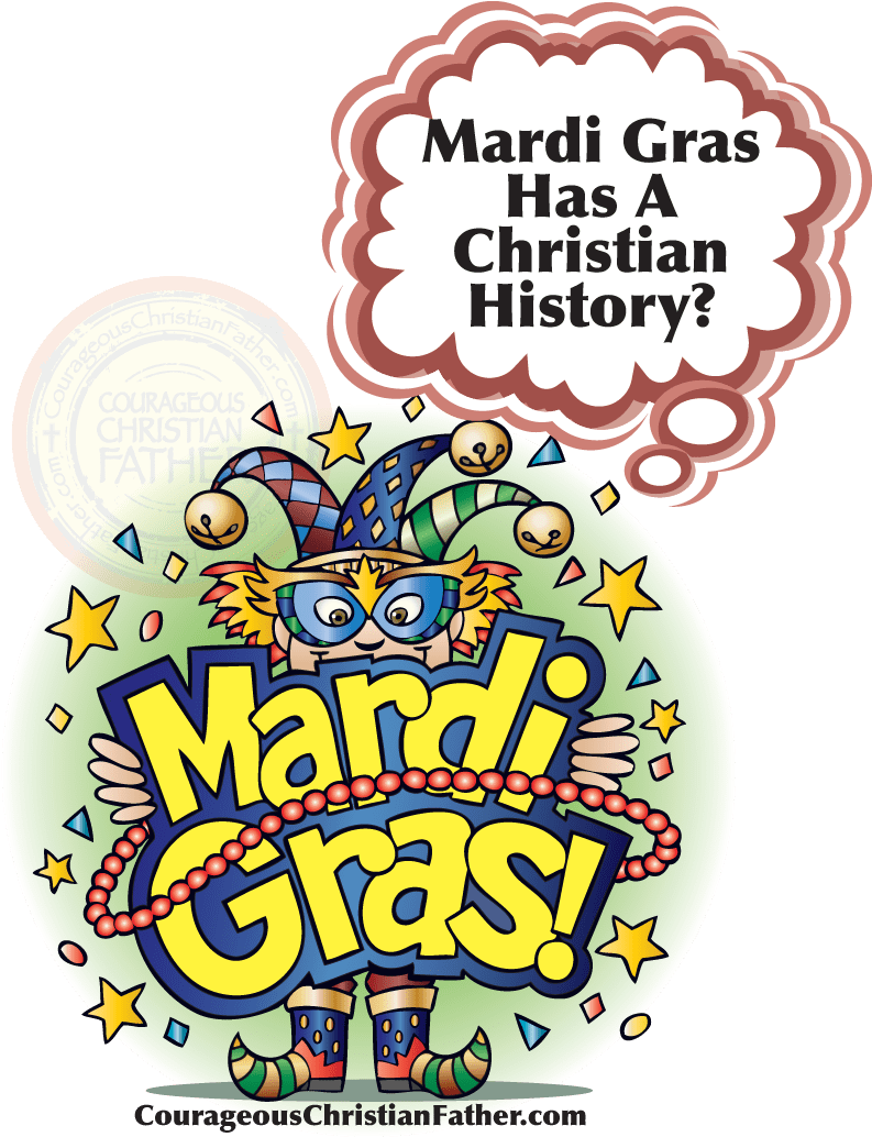 Mardi Gras Has A Christian History - Illustration (800x1033)