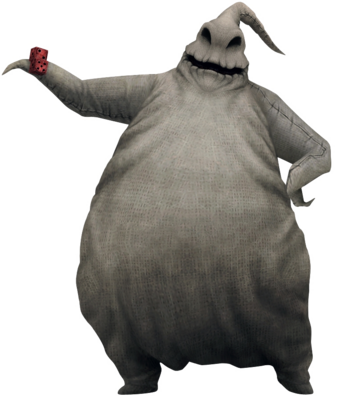Night Before Christmas Clipart 0 - Kingdom Hearts Oogie Boogie (337x400)