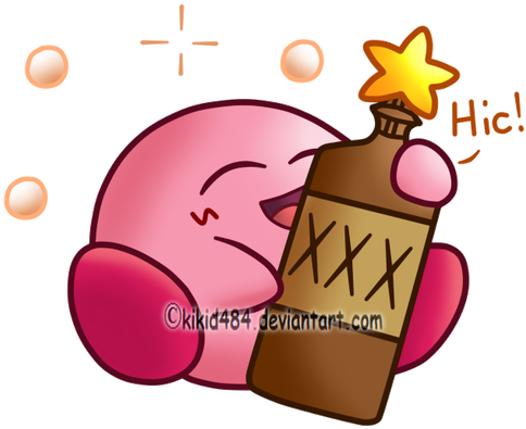 Happy 21st Birthday Kirby By Kikid484 - Cartoon (600x450)