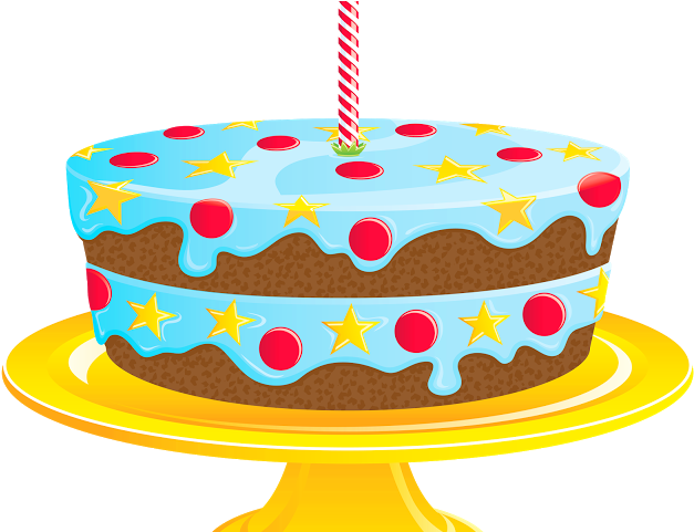 Birthday Wishes Clipart - Birthday Cake Clipart Transparent Background (640x480)
