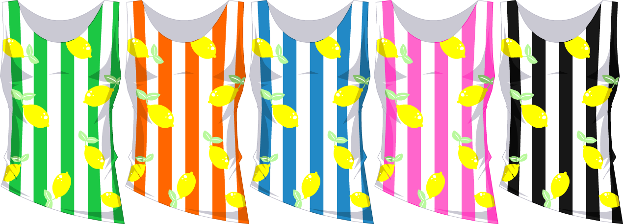 Lemon Stripe Boogie Board - Illustration (1270x456)