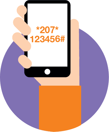 Then Your Friend Should Dial *207*123456 - كود نت مجاني اورنج الاردن (372x450)