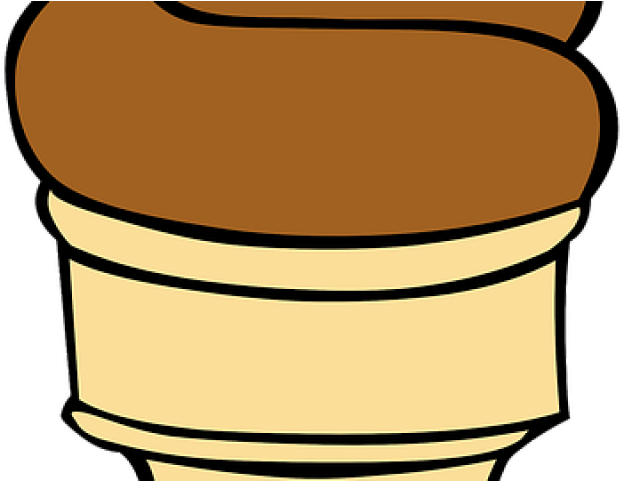 Cream Clipart Gambar - Dibujo Un Cono De Helado (640x480)