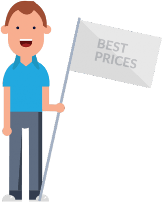 And Our Customers See Significantly Lower Prices Than - Cartoon (800x488)