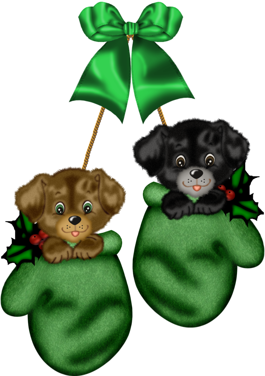 Mis Laminas Para Decoupage Christmas Puppy Clip Ⓒ - Transparent Christmas Cat Clipart (902x1280)