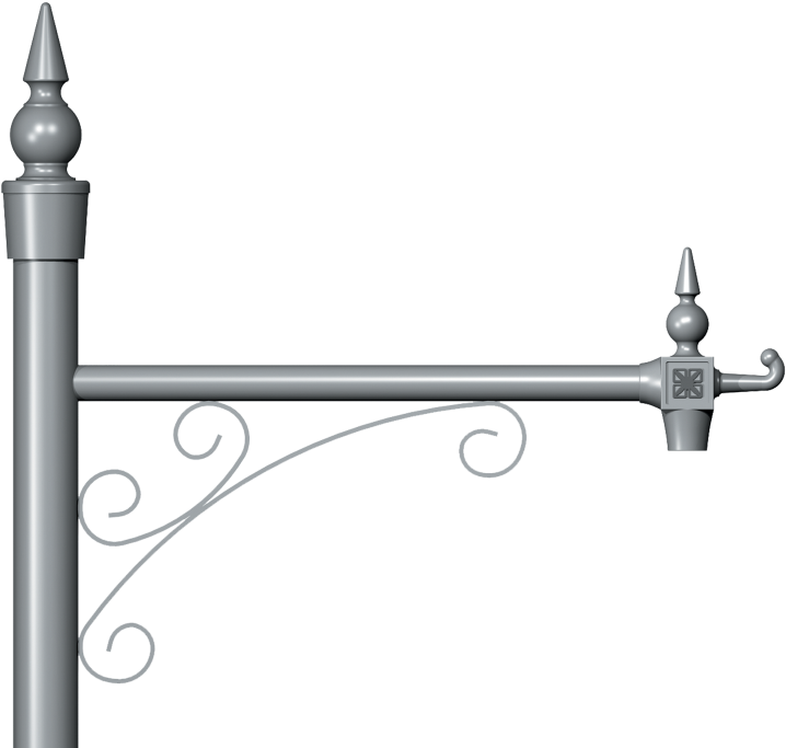 Scroll Column Bracket Product Image 2000x1572px - Shelf (1000x786)