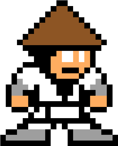 Raiden - 86 - 4 - 0 - The Kings Art - 8 Bit Character Png (592x592)