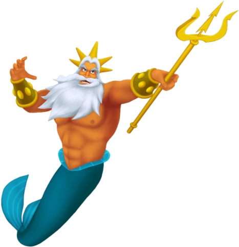 Free Png Download King Triton Transparent Clipart Png - King Triton Png (480x501)
