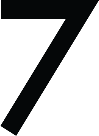 Modern 3d House Number 7 $ 50 00 Style 6 Inches - Christian Cross (643x612)