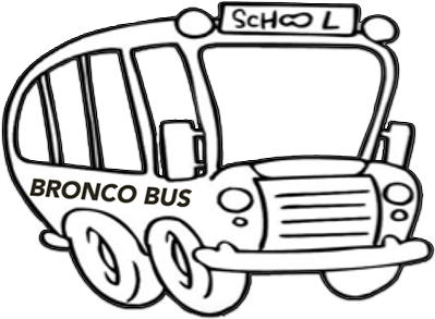 Bronco Bus Corp - Line Art (400x338)