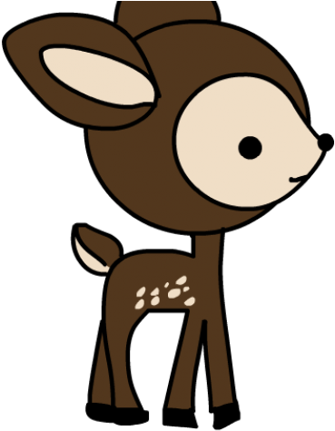 Fawn Clipart Woodland Animal - Clip Art (640x480)