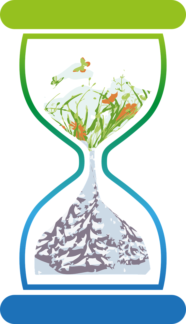 Hourglass Time Time Of Year - Hourglass (733x1280)