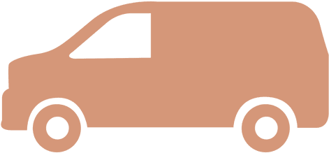 Delivery Van Silhouette Icon - Silueta Camioneta Png (512x512)