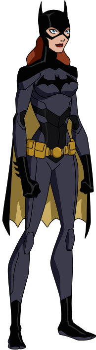 Young Outsiders Characters - Batgirl Cartoon Young Justice (194x702)