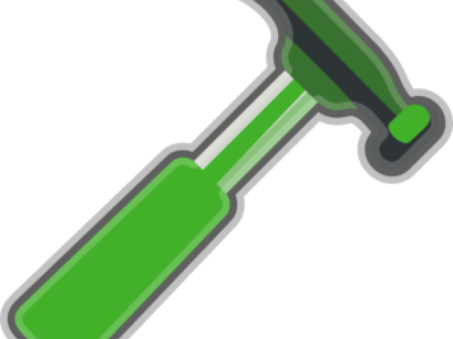 Hammer Clipart Green - Hammer Clip Art (640x480)