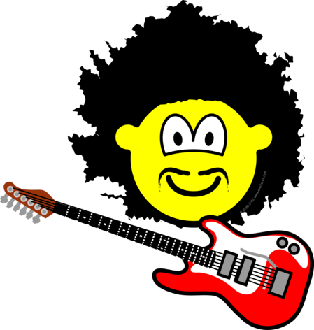 Jimi Hendrix Buddy Icon - Emoticon Jimi Hendrix (449x472)