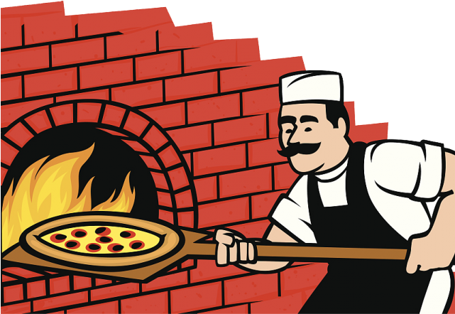 Oven Clipart Brick Oven - Wood Fire Oven Clipart (640x480)