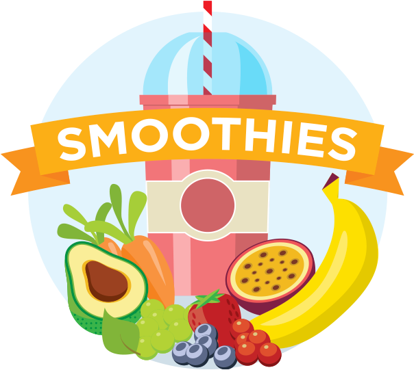 Krogab Smoothies - Logo For Fruit Shake (608x612)