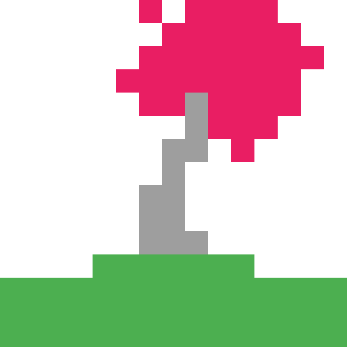 Truffula Tree - Minecraft Fermented Spider Eye Pixel Art (1200x1200)